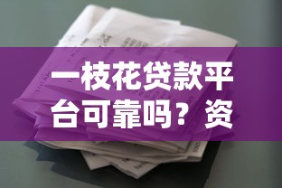 一枝花贷款平台可靠吗？资质、利息、用户反馈深度解析