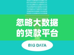 忽略大数据的贷款平台存在哪些风险隐患？
