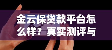 金云保贷款平台怎么样？真实测评与用户反馈全解析