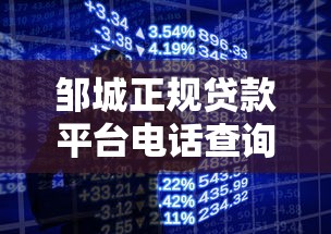邹城正规贷款平台电话查询及办理指南