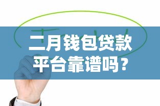 二月钱包贷款平台靠谱吗？最新申请攻略解析