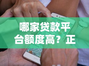 哪家贷款平台额度高?正规大额借款渠道推荐攻略 哪家贷款平台额度高?正规大额借款渠道推荐攻略