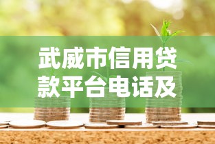 武威市信用贷款平台电话及正规借款渠道指南