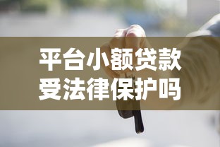 平台小额贷款受法律保护吗？全面解析权益保障