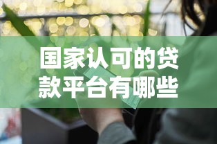 国家认可的贷款平台有哪些？这10家安全可靠