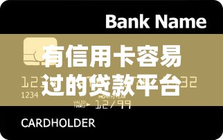 有信用卡容易过的贷款平台及申请技巧