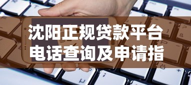 沈阳正规贷款平台电话查询及申请指南