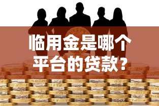 临用金是哪个平台的贷款？正规借款渠道详细解析