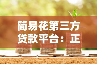 简易花第三方贷款平台：正规低息快速借款指南