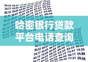 哈密银行贷款平台电话查询及申请指南