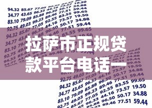 拉萨市正规贷款平台电话一览，快速获取资金联系方式