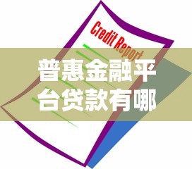 普惠金融平台贷款有哪些？这五类机构必须了解！