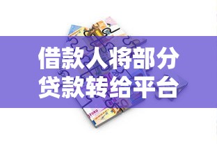 借款人将部分贷款转给平台的风险与应对策略 借款人将部分贷款转给平台的风险与应对策略