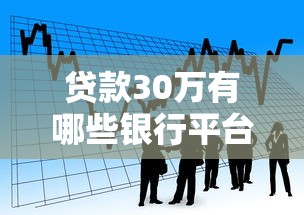 贷款30万有哪些银行平台可选？全面解析低息方案