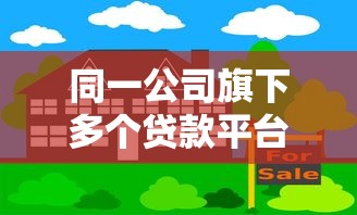 同一公司旗下多个贷款平台的风险与应对策略
