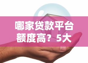 哪家贷款平台额度高？5大正规渠道额度对比分析