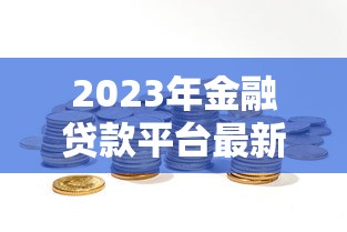 2023年金融贷款平台最新政策解析与用户选择指南