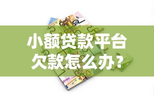 小额贷款平台欠款怎么办?5个步骤教你妥善解决 小额贷款平台欠款怎么办?5个步骤教你妥善解决
