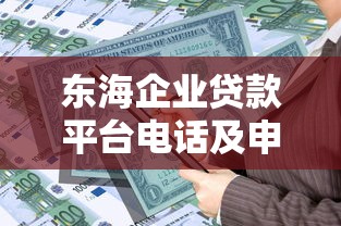 东海企业贷款平台电话及申请指南 - 快速获取资金支持
