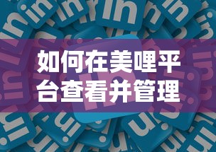 如何在美哩平台查看并管理个人贷款信息