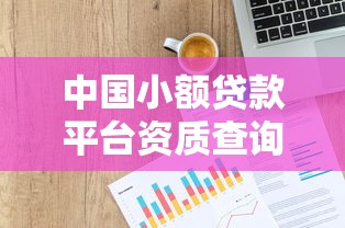 中国小额贷款平台资质查询与图片辨别指南 中国小额贷款平台资质查询与图片辨别指南