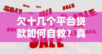 欠十几个平台贷款如何自救？真实应对策略分享