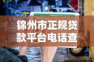 锦州市正规贷款平台电话查询及申请指南