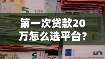 第一次贷款20万怎么选平台？这5大要点助你避坑