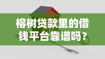 榕树贷款里的借钱平台靠谱吗？实测解析借款安全与风险