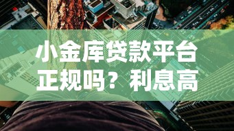 小金库贷款平台正规吗？利息高不高？深度测评帮你避坑