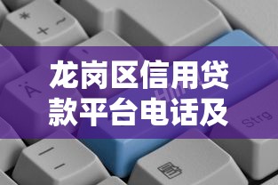 龙岗区信用贷款平台电话及申请指南
