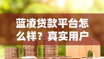 蓝凌贷款平台怎么样？真实用户测评与使用指南