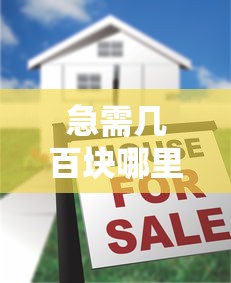 急需几百块哪里借？十大正规小额贷款平台推荐