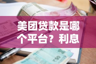 美团贷款是哪个平台？利息、额度、申请流程全解析