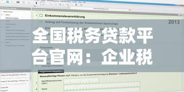 全国税务贷款平台官网：企业税务贷款申请指南与政策解读