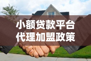 小额贷款平台代理加盟政策及运营指南