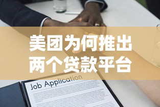 美团为何推出两个贷款平台？深度解析背后的逻辑与区别