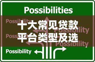 十大常见贷款平台类型及选择指南