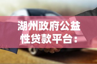 湖州政府公益性贷款平台：低息扶持政策助力中小微企业发展