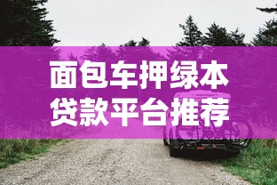 面包车押绿本贷款平台推荐：正规渠道与申请攻略