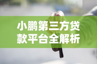 小鹏第三方贷款平台全解析：购车贷款必知要点