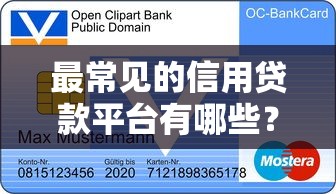 最常见的信用贷款平台有哪些？一文详解申请条件与优缺点