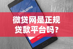微贷网是正规贷款平台吗？深入解析平台模式与用户评价