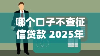 哪个口子不查征信贷款 2025年最新5个秒批平台实测
