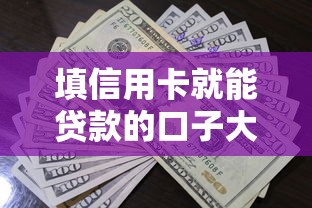 填信用卡就能贷款的口子大盘点 这几个平台秒批额度高到离谱