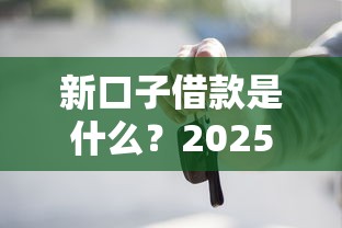 新口子借款是什么？2025年最新靠谱网贷平台深度解析