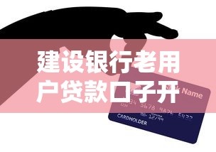 建设银行老用户贷款口子开启，秒批30万额度亲测攻略
