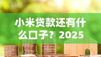 小米贷款还有什么口子？2025年最新靠谱网贷平台推荐