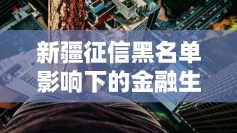新疆征信黑名单影响下的金融生活：如何破解贷款难题