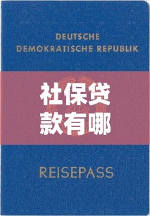社保贷款有哪些口子 这几个靠谱平台下款快还不上征信